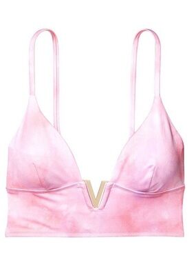 Victoria's Secret Pink V-Trim Bralette Bikini top